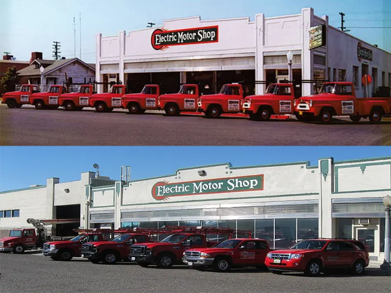 Electric Motor Shop Trucks History