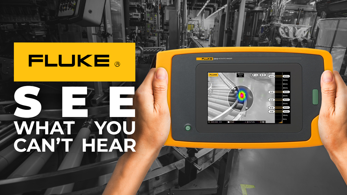 Fluke ii910 Precision Acoustic Imager with MecQ